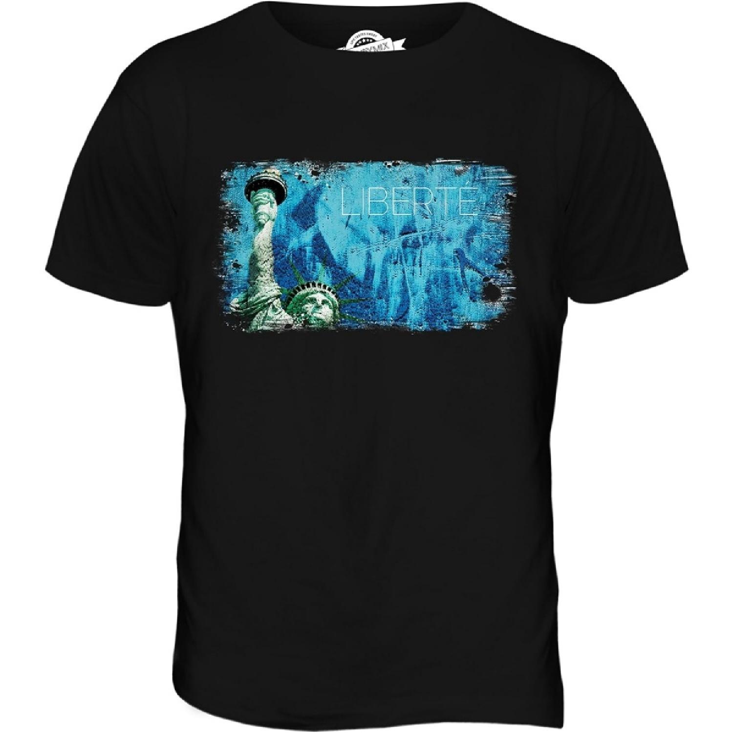 Men s Statue of Liberty T Shirt T-Shirt Top S