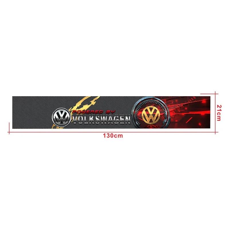 For VOLKSWAGEN VW Car Front Rear Windshield Stickers Reflective Protective Decal For Volkswagen Golf Jetta Beetle Scirocco Sagit