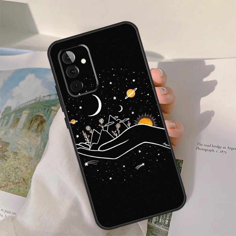Constellations Stars Sun Moon Galaxy Case For Samsung Galaxy A55 A35 A15 A32 A12 A22 A52 A06 A54 A34 A14 A56 A36 A26 A16 A13 A53