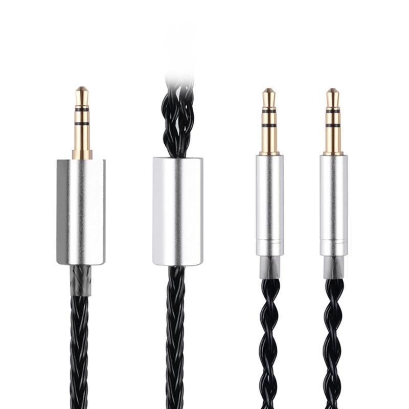 

Replacement Auditory Cable For HE400I/560 HE350 HE6se sundara anadda 3.5mm/4mm To 2x 2.5mm Jacks