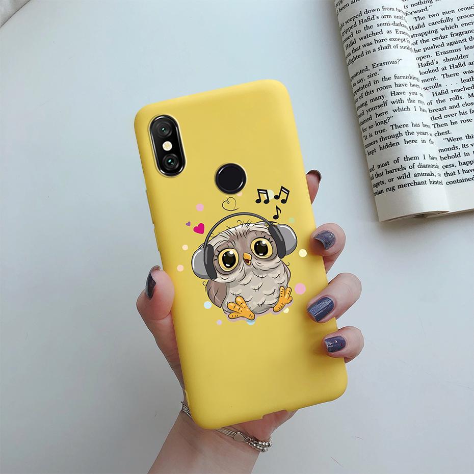 for Xiomi Xiaomi Mi A2 Lite Case Cover Daisy Flower Painted Soft Silicone Phone Case for Xiaomi Mi A2 A 2 MiA2 Lite Bumper Coque