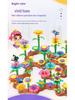 Children's Interlocking Flower Garden Building Blocks - DIY Assembly Toy Set
