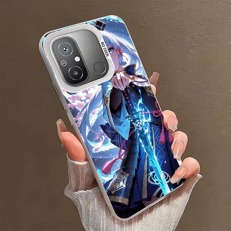 

Genshin Impact Kamisato Ayaka Shockproof Phone Case for Xiaomi Poco X7 X6 X5 X3 Pro F7 Ultra M8 Redmi 15C 15 14C 13C 12C 10C 13 Xiaomi Poco X3