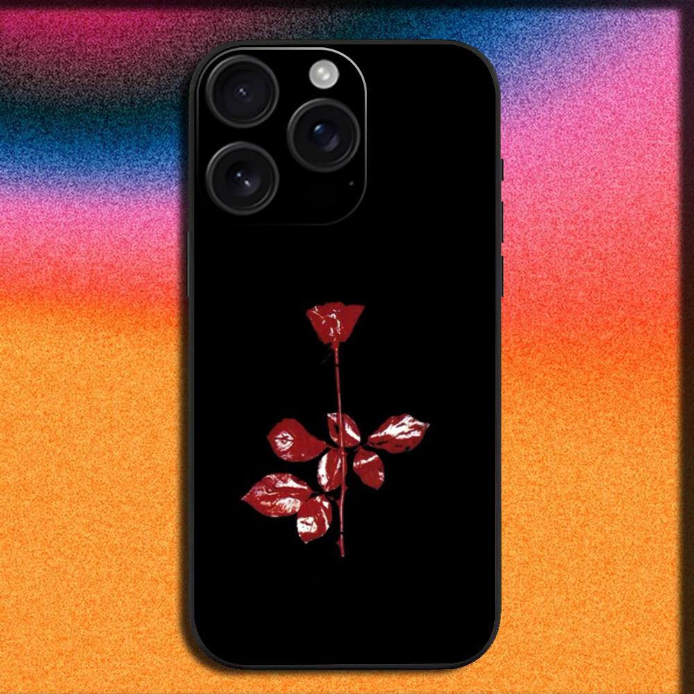 

Band D-Depeche Mode Phone Case For iPhone 16,15,14,13,12,11,Pro,XS,Max,XR,Plus,SE,Mini Soft Black Cover iPhone11PRO