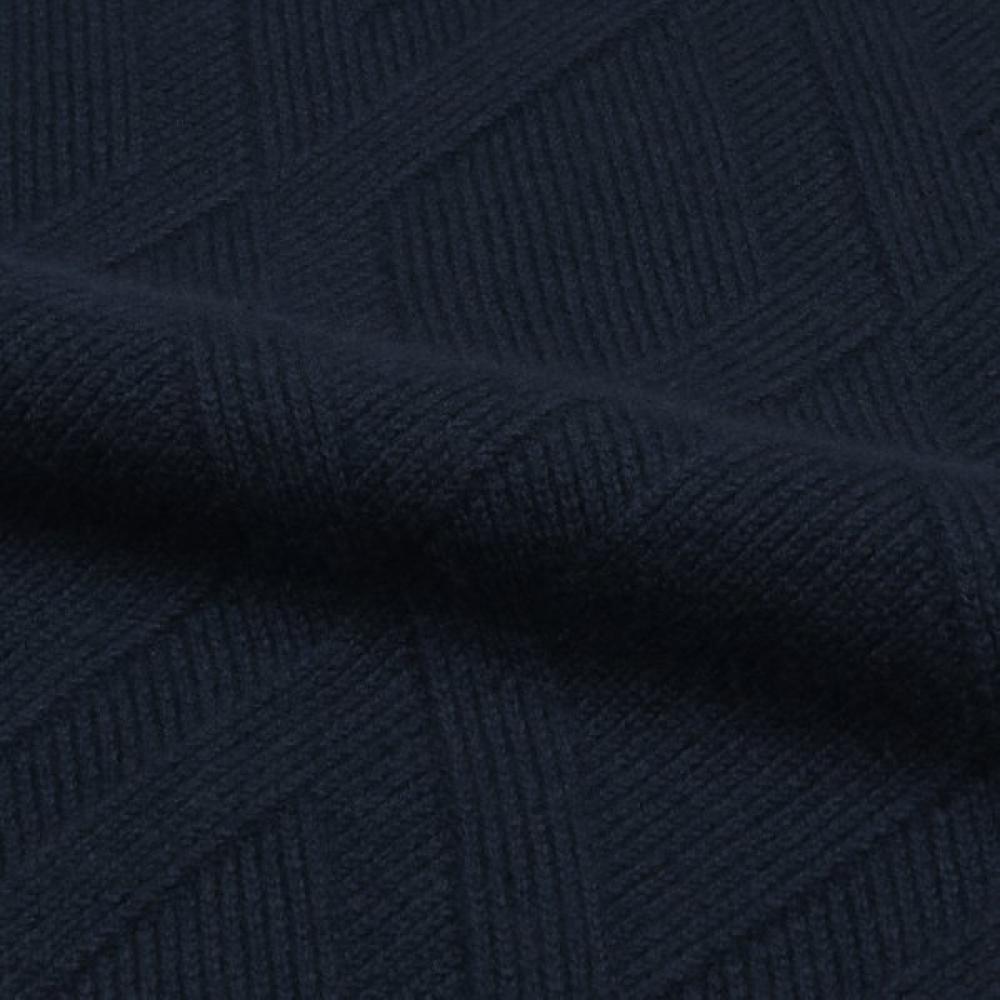 Countess Mara Soft Warm Pattern Knit Wool Blend Turtleneck Cstx3c2320b0
