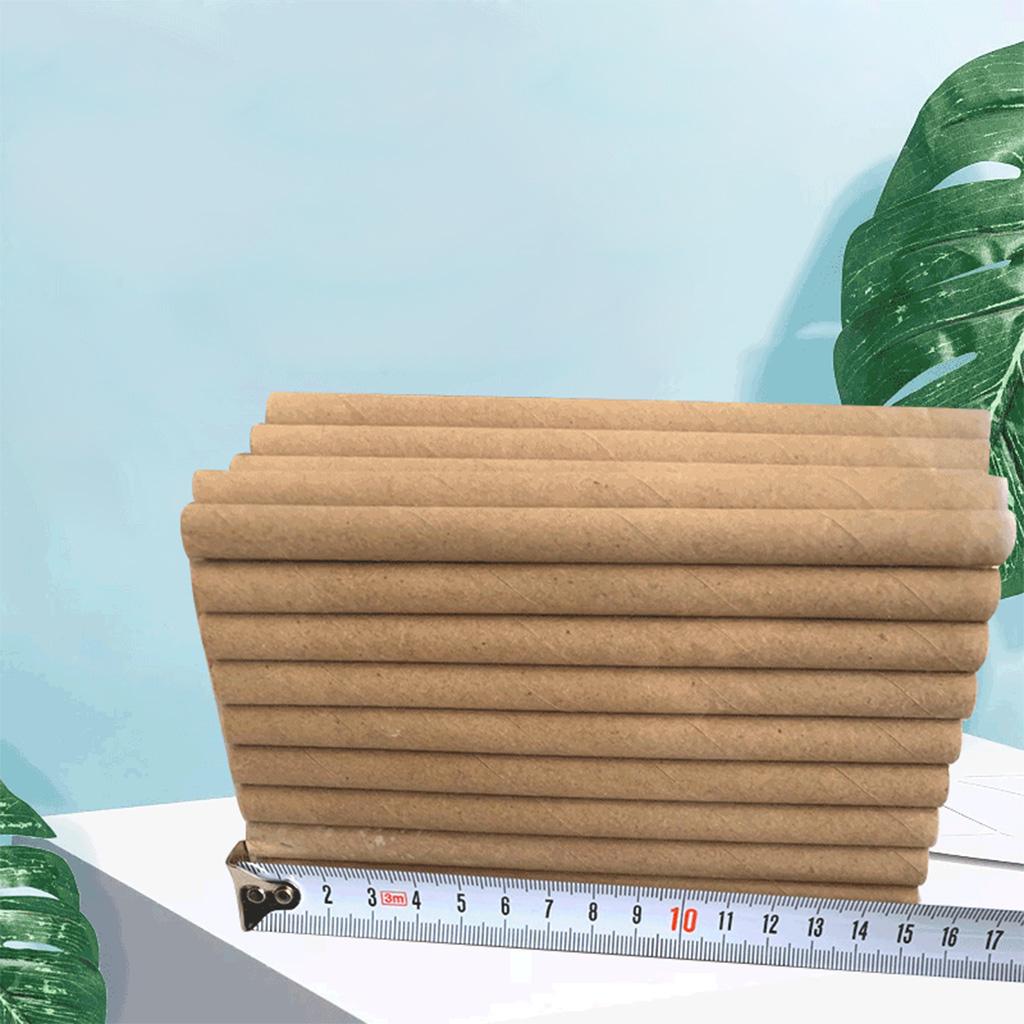 50 Pcs Cardboard Bee Tubes House Garden Pollinator Bee House Nest Tubes Durable Beehive House Garden Gift for Beekeeper