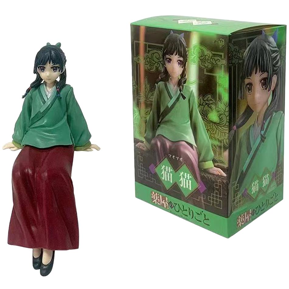 4 Kinds The Apothecary Diaries Figure 17cm Maomi Action Figural Pvc Model Kawaii Car Decoration Doll Children Toy Birthday Gifts