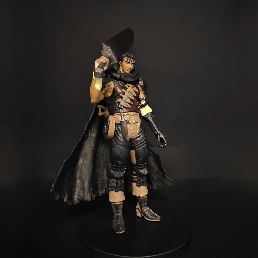 Berserk Guts: Scarred Warrior Bloodstained Anime Figure Model