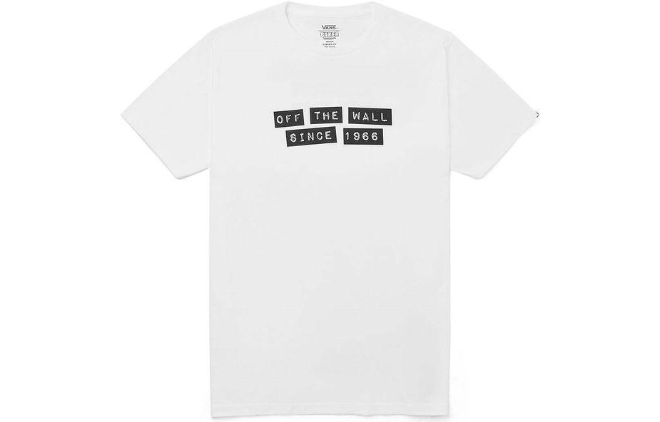 Vans X BAKER X BAKER T Shirts Men s White Crew Neck Moderate Other VN0A455H-WHT XL