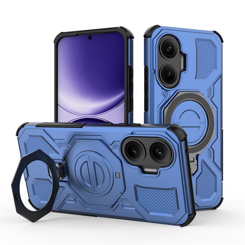 Magnetic Wireless Charge Cover For Xiaomi Poco F7 X7 Pro F7 Ultra Phone Holder Armor Case For Poco F7 Cover For Poco F7 Case