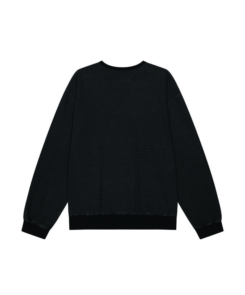 ENDOOR Vintage Stripe Sweatshirt (Vtg Black)
