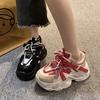 Fashion Women Platform Sneakers Spring Autumn Women Casual Sport Shoes Trend Breathable Sneakers Design Thick Sole Wear Vulcanize Shoes