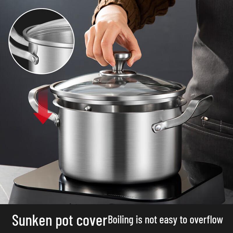 Sule Thickened Stainless Steel Soup Pot