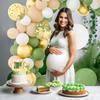 Avocado Green Theme Balloons Garland Green Skin White Gold Confetti Ballon Arch Kit Baby Shower Birthday Party Decoration Globos
