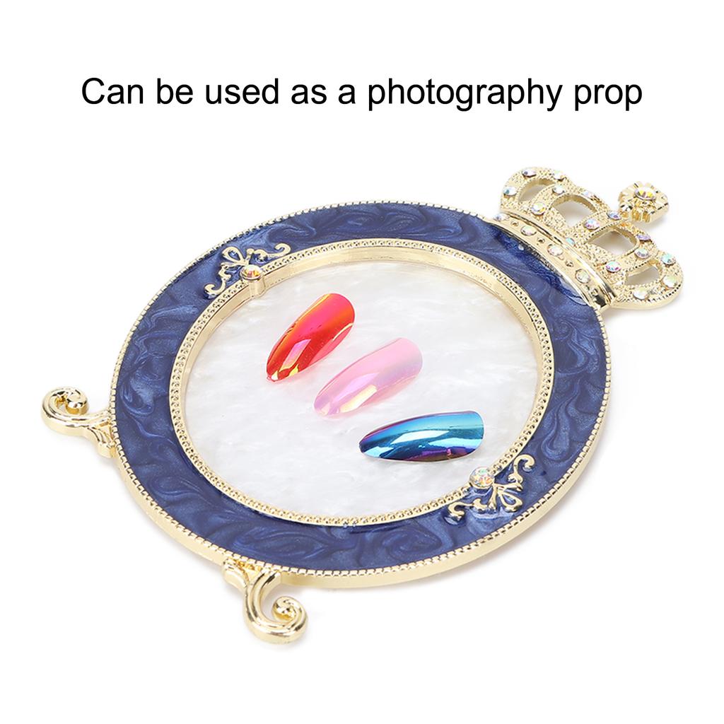 Nail Art Plate Resin Nail Color Mixing Drawing Plate Nail Art Display Tools Photography Props