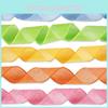 Delightful 5cm Spring Theme Ribbons In Multiple Colors For Festive Easter Atmosphere Setup