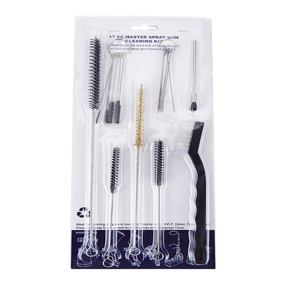 21Pcs Cleaning Brush Set Multi-Functional Nylon Brush Spray Lance Cleaning Kit Drink Straws Sewing Machines Cleaning Brush