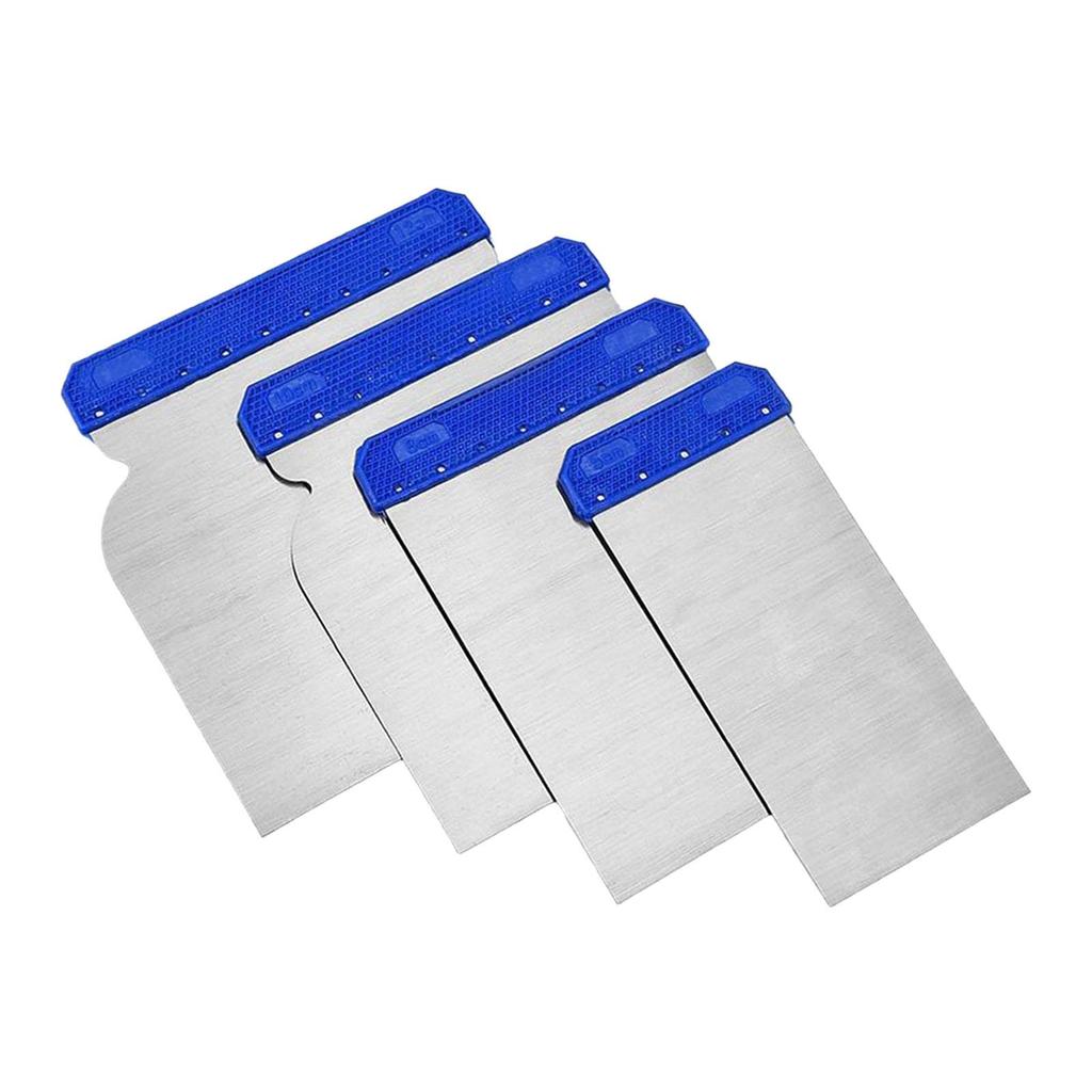 4 Pieces Auto Body Filler Spreader Edge Squeegee Decal Film Scrape for DIY