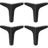 IBOWZ Furniture Leg Sofa Legs 4 Pack of Furniture Legs Metal,Heavy-Duty DIY Table Legs,for Dining Tables,Coffee Tables,Cabinets,Sofas Replacement