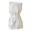 Bedroom Aesthetic Decor 3D Printed Flower Vase, Modern Minimalist Vase for Living Room Sophisticated Home Accessories Decor, Creative Floral
