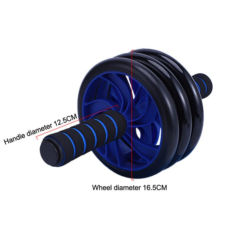 Dual-Wheel Abdominal Wheel Exercise Equipment, Stable Core Trainer For Home Gym Fitness Workout