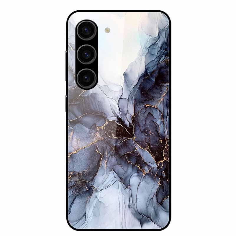 For Samsung Galaxy S25 Case Tempered Glass Hard PC Back Cover For Galaxy S 25 Plus Phone Cases S25Plus Silicone Bumper Shell Bag