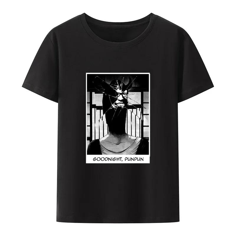 Oyasumi PunPun Modal Print T-Shirts Funny Anime Streetwear Camisetas Men Women Short-sleev Fashion Harajuku Cartoon Tee Shirt