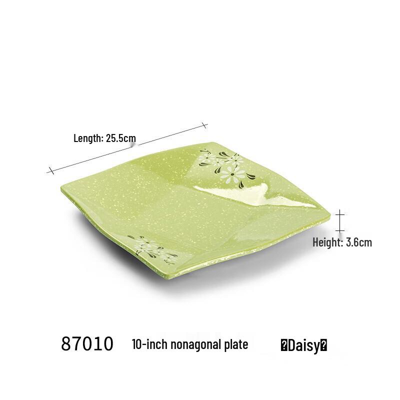 Melamine Square Restaurant Plates