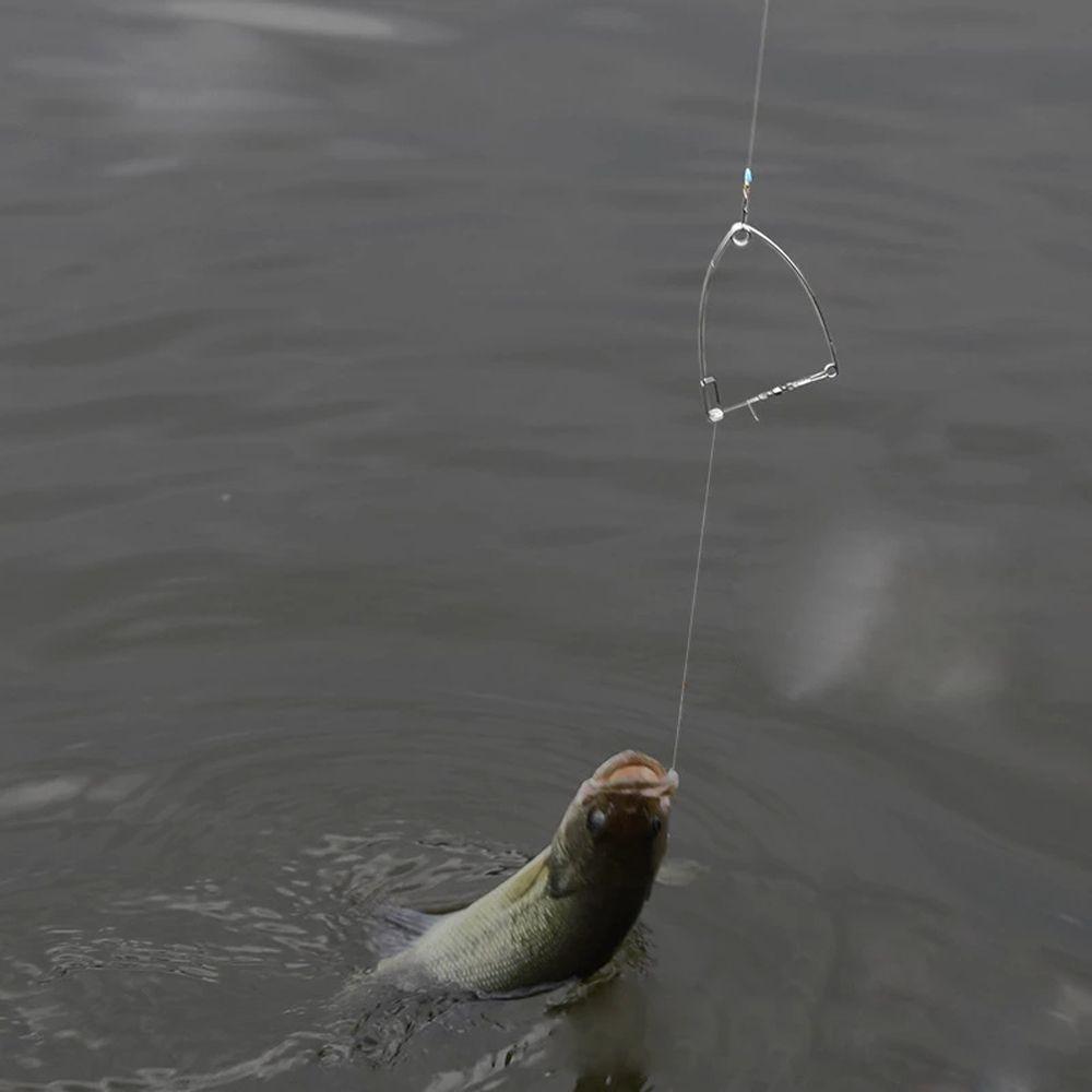 Spring Ejection Hook Automatic Fishing Hook Automatic Fishing Device Trigger Spring Hook
