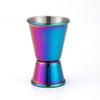 New 304 Stainless Steel Measure Jigger Dual Shot 1/2-1oz Cocktail Mug Japanese-Style Measure Cup Bar