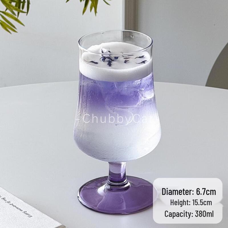 Sevenway Ins Style Short-Footed Beverage Glass