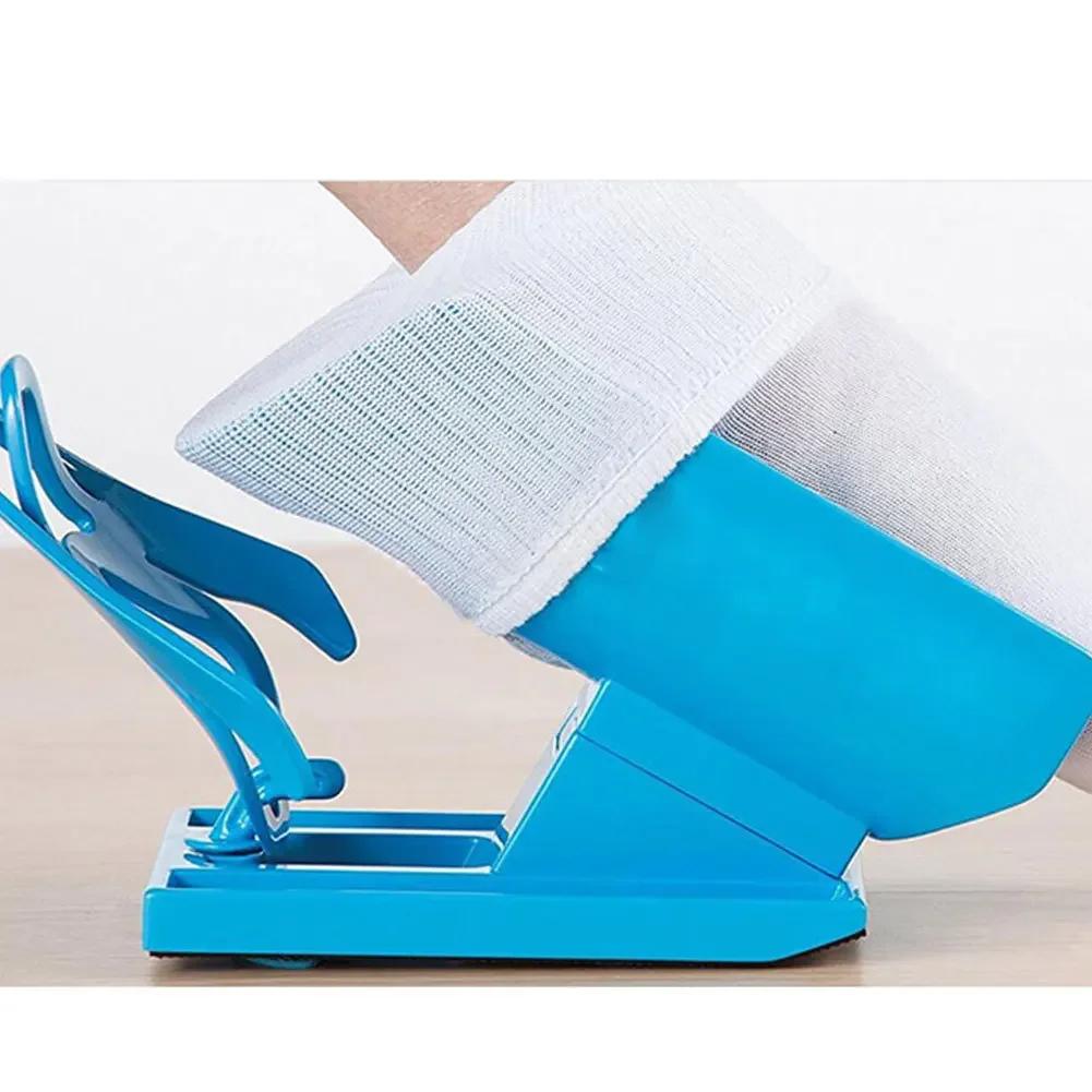 New Lazy Socks Slider Assist Blue Assistant Kit Helps Take Off Socks No Bending Angle Suitable for Socks Foot Support