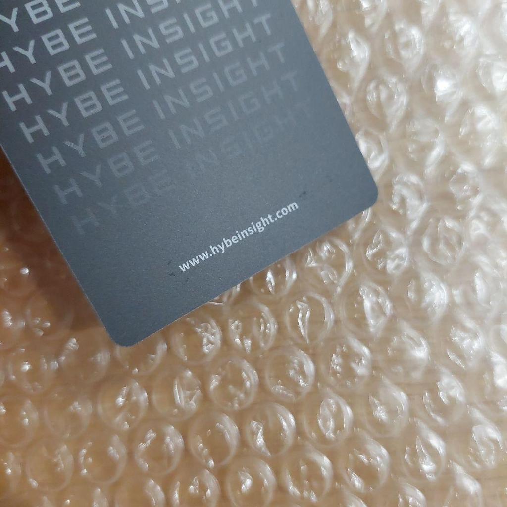 [USED] BTS HYBE INSIGHT Butter Trading Card V Official
