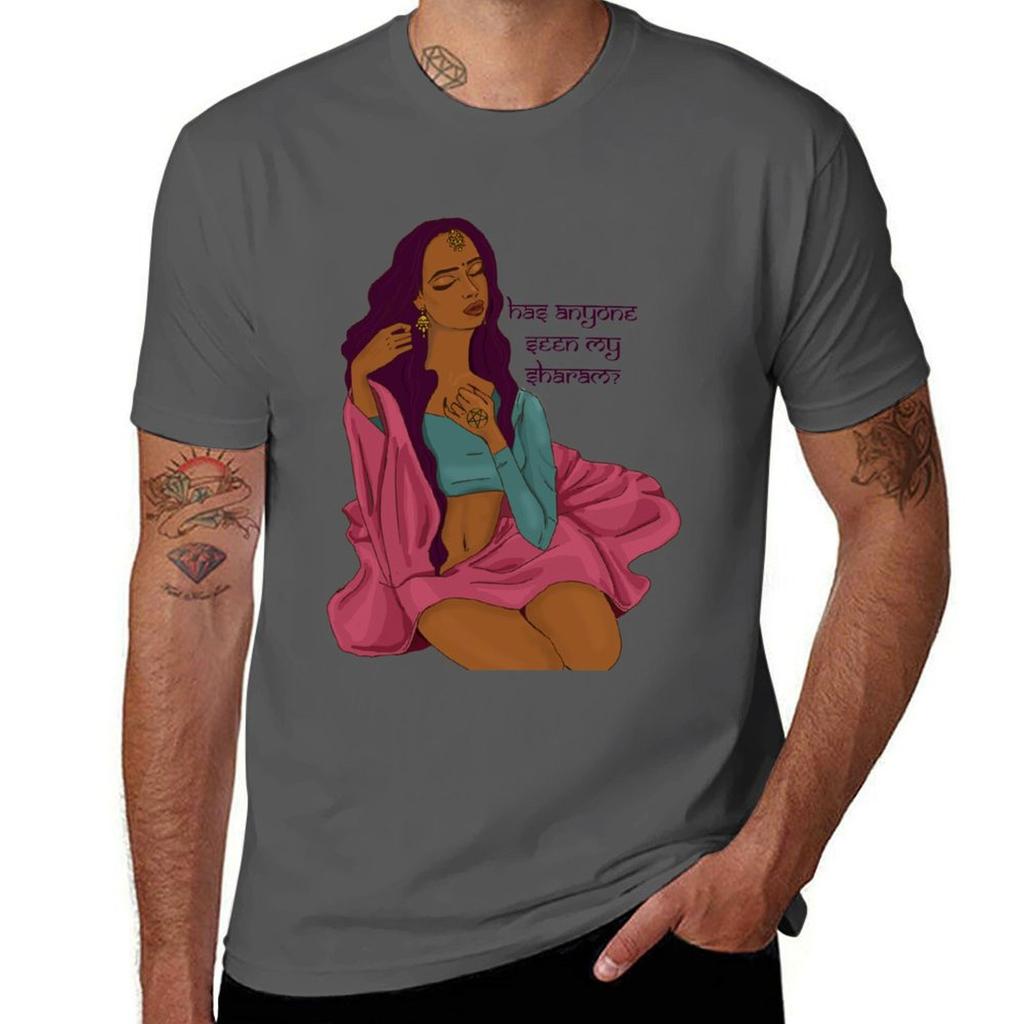 Has Anyone Seen My Sharam Tshirt Large Size Basic Casual Tshirt