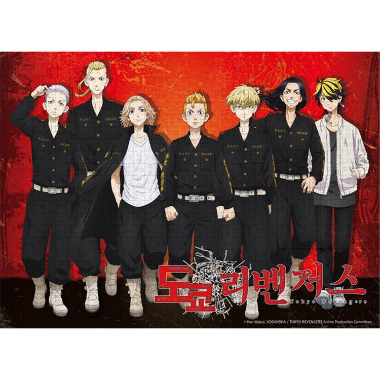 500dílné puzzle - Uniforma speciálních jednotek Tokyo Avengers, oblíbené korejské puzzle