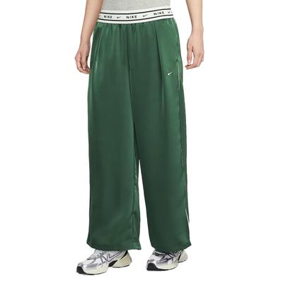 Satin Stretch Waist Comfortable Solid Color Knitted Sports Pants Women Pants IH1327-323