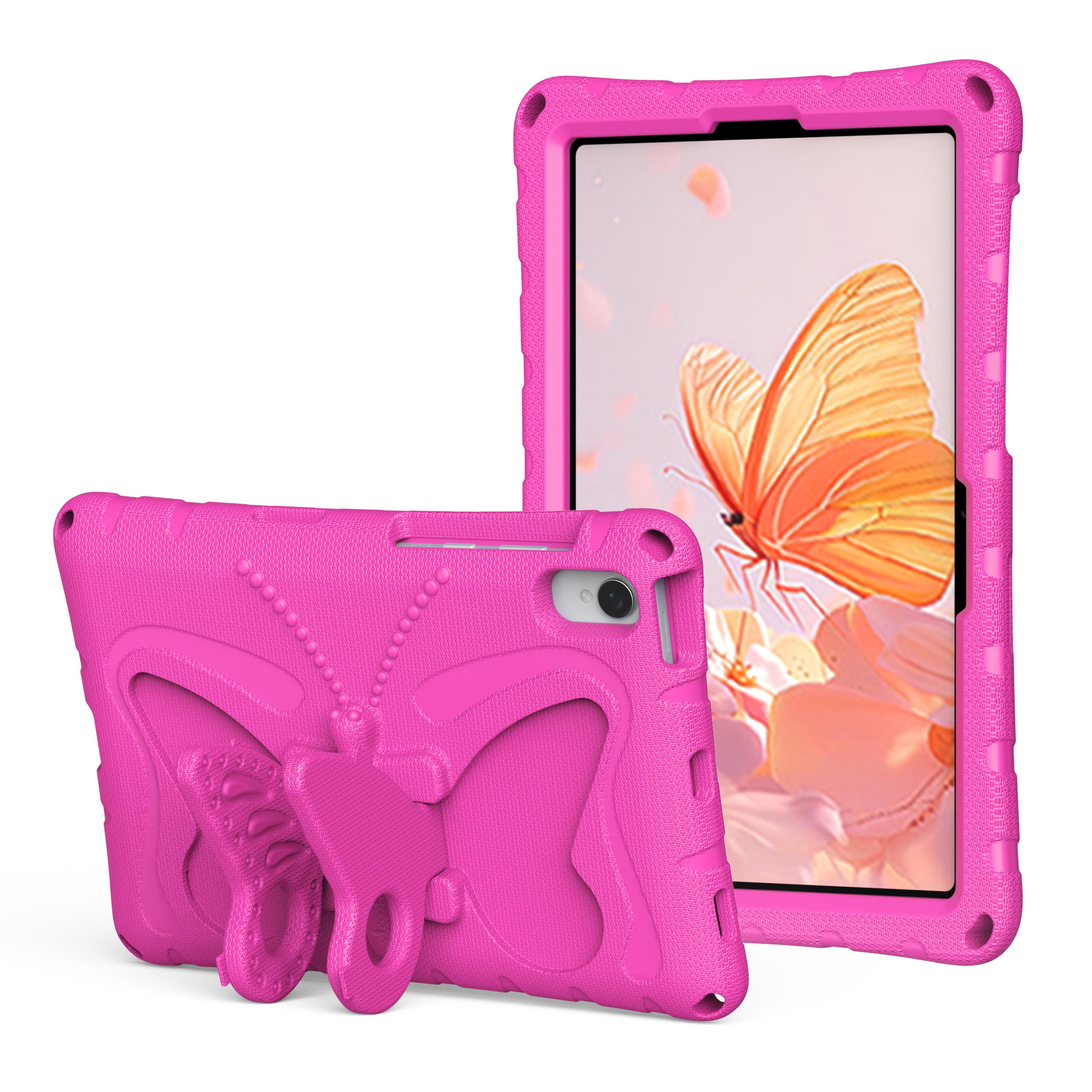 Coque Mignonne pour Enfants pour Samsung Galaxy S11/S10/S9/S9FE/S8/S7 11 Pouces Coque Papillon avec Support Kickstand Léger EVA Protection Intégrale Contre les Chutes TAB S10 FE 10.9 X520