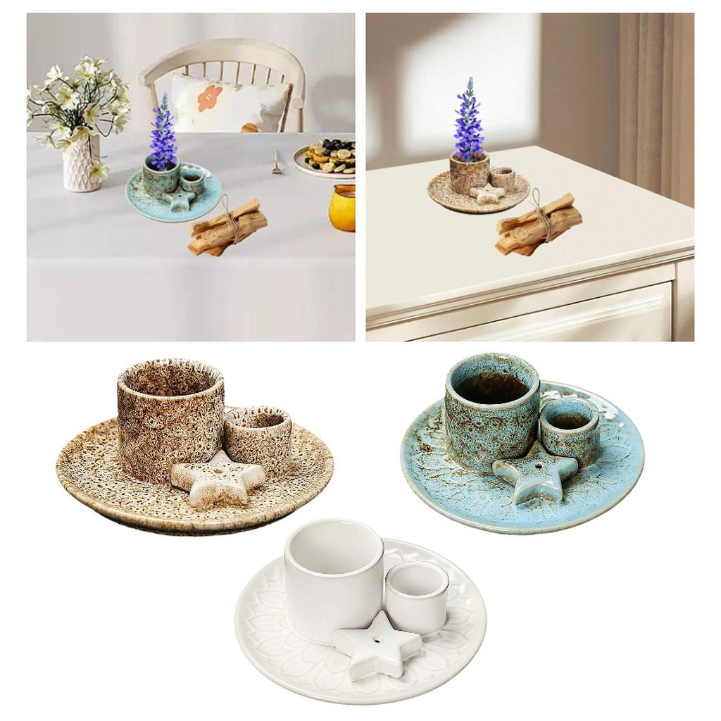 Incense Candle Holder Sage Holder Modern Decoration Incense Burner Palo Santo