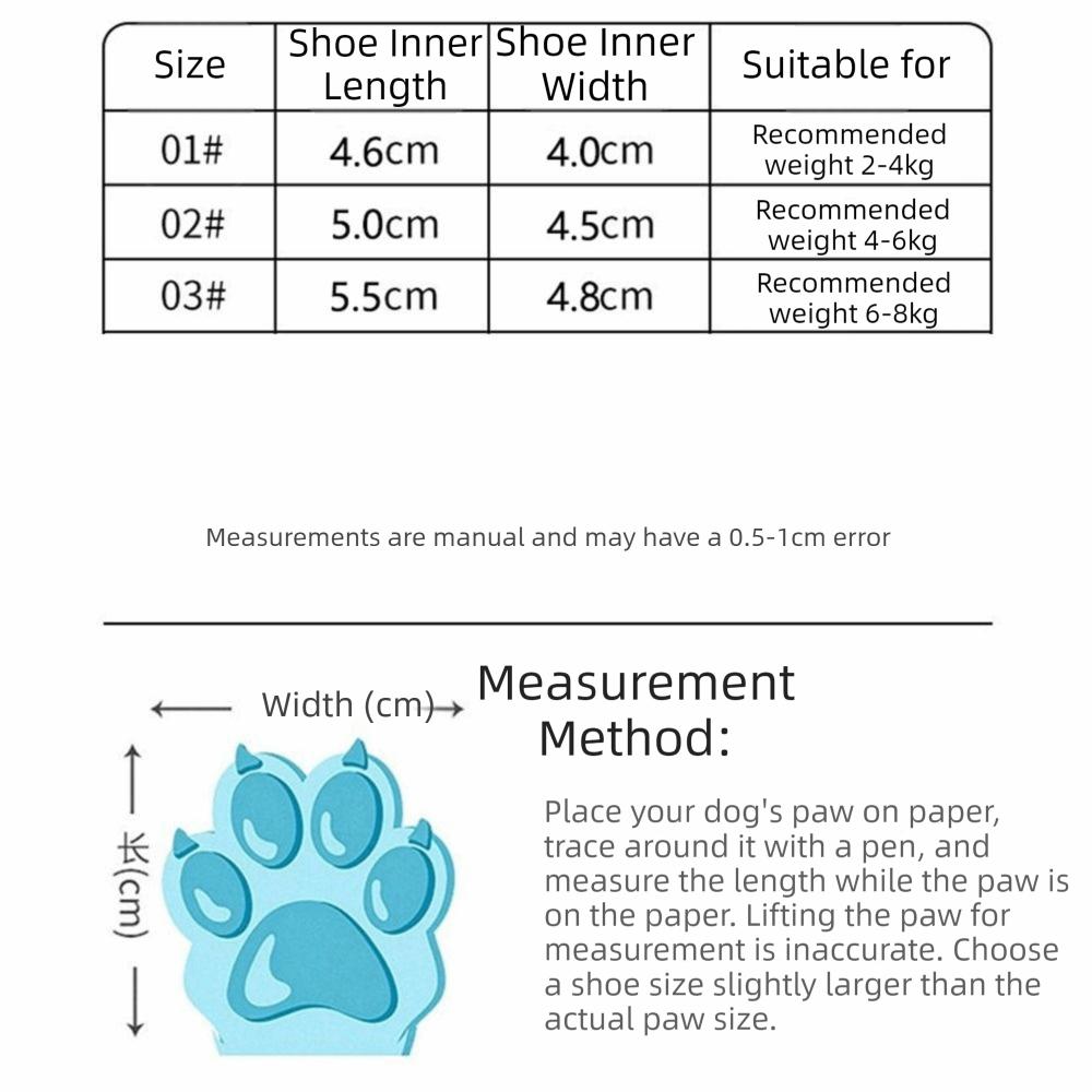 Breathable Dog Shoes Wear-resistant Pet Foot Covers Mesh Dog Boots for Small Dogs