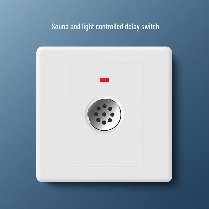 Ruidetai Type 86 Sound & Light Control Switch Panel CN plug (adapter included)