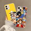 Case for Samsung A04 A14 A23 A34 A54 M23 M33 M52 M53 Realme 10 9 C30S C35 C55 VIVO Y02S Y21 Y51 X80 Pro Transparent Cover WI58 One Piece Member