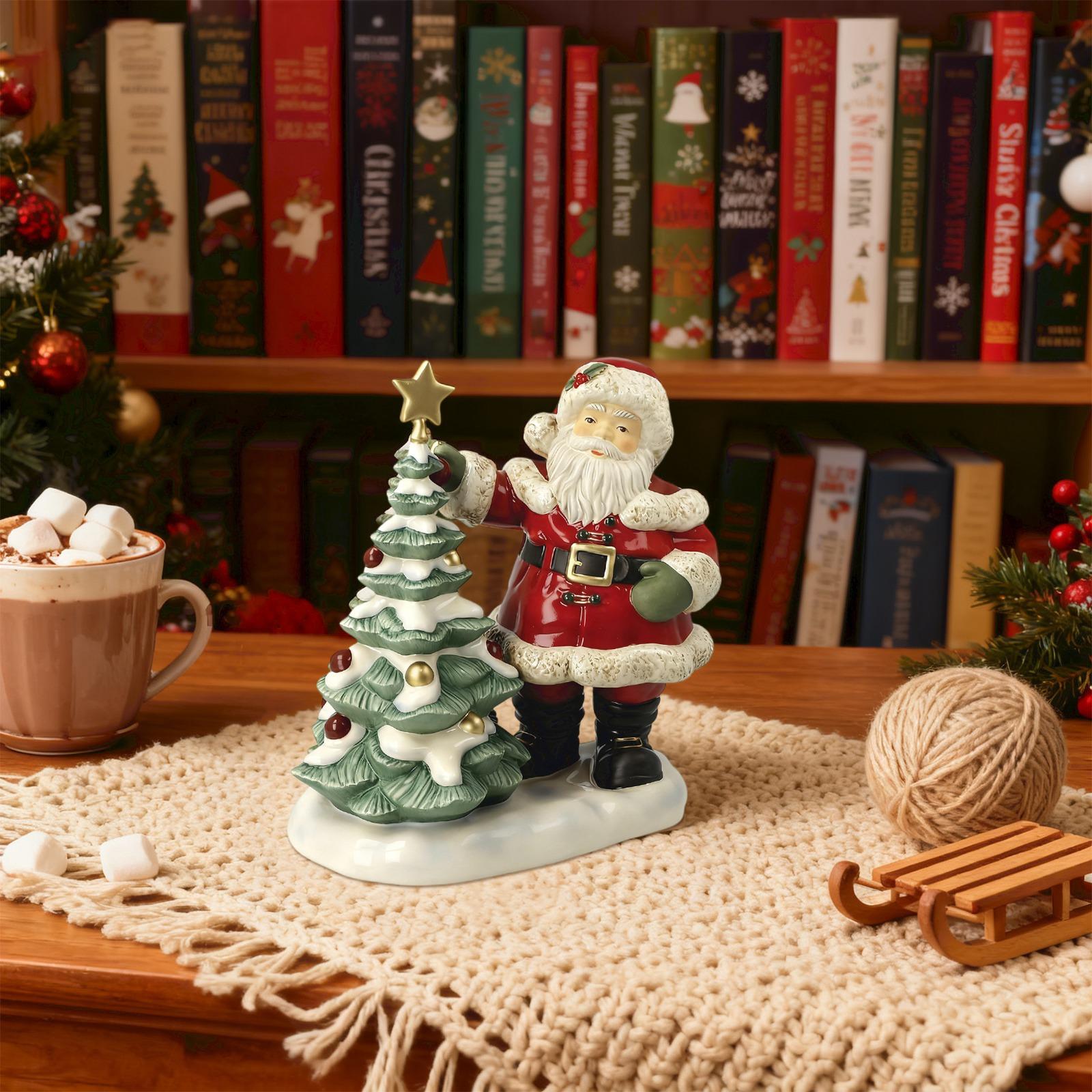 

Christmas Tree Ornaments Home Decoration Crafts Desktop Christmas Atmosphere Gift One Size красный