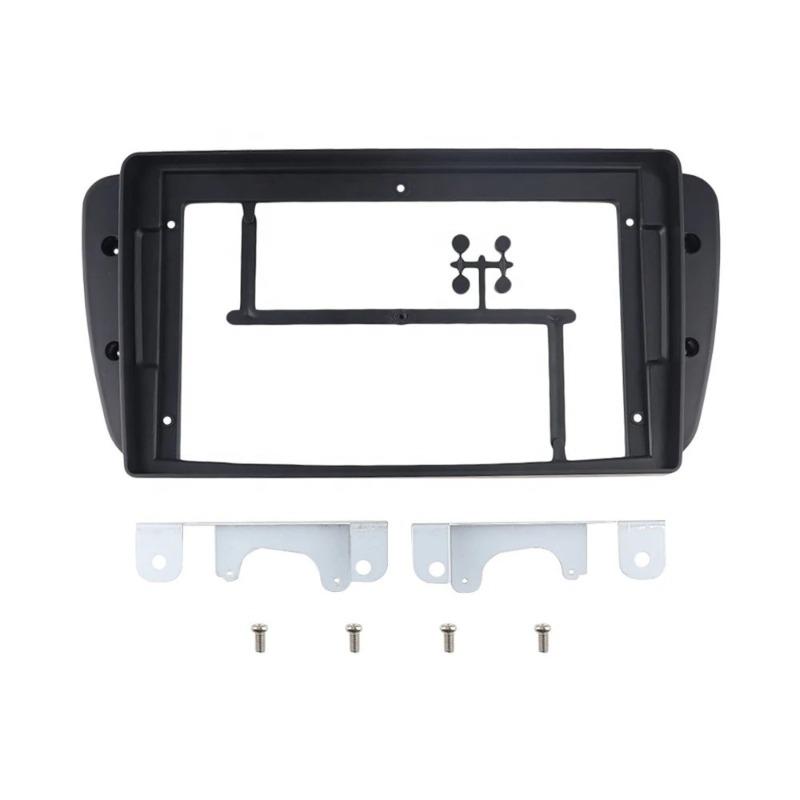 For Seat Ibiza 6J 2009-2013 9 Inch Car Fascia Frame Decorative Panel Mounting Auto Interior Accessories