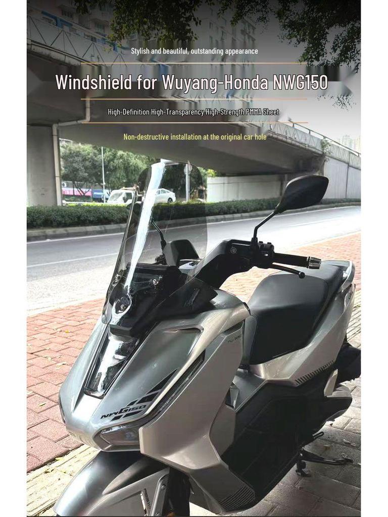 Deflettore Parabrezza Potenziato per Wuyang-Honda NWG150
