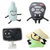 Adorable Cartoon Plush Doll Set Featuring Soft Pp Cotton Material Unique Designs Vibrant Colors For Kids Collectors