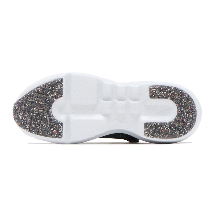 Nike Scarpe da ginnastica per bambini Crater Impact GS Black Chrome Grigio Fumo Scuro Verde-Strike DB3551-002