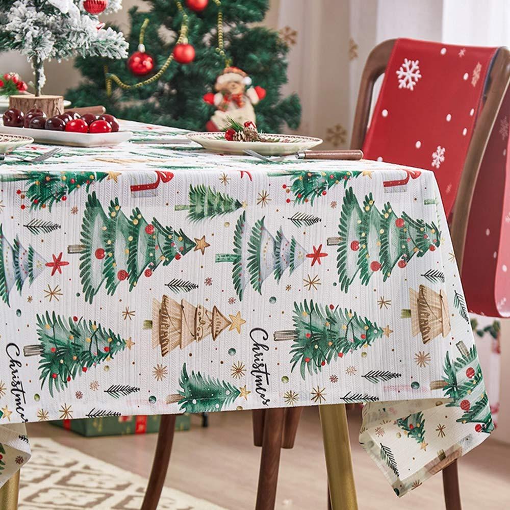 140*100cm Świąteczny Obrus Wodoodporny Świąteczny Obrus Świąteczny Obrus Stolik Kawowy