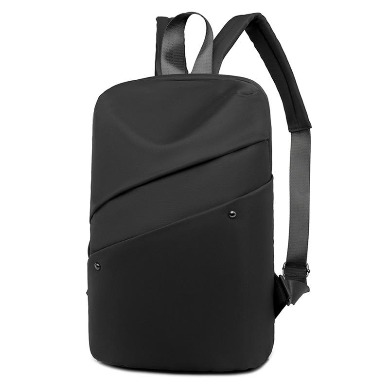 

Новая корейская версия с большой вместимостью, простой однотонный повседневный рюкзак из ткани Оксфорд, рюкзак для путешествий на открытом воздухе для женщин