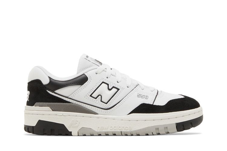 Kids' Sneakers New Balance 550 Big Kid 'White Black Rain Cloud'