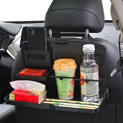 Rücksitz-Autotabletts zum Essen Auto-Rücksitz-Reisetablett Arbeitstisch Multifunktionaler Auto-Esstisch mit Telefon- und Becherhalter